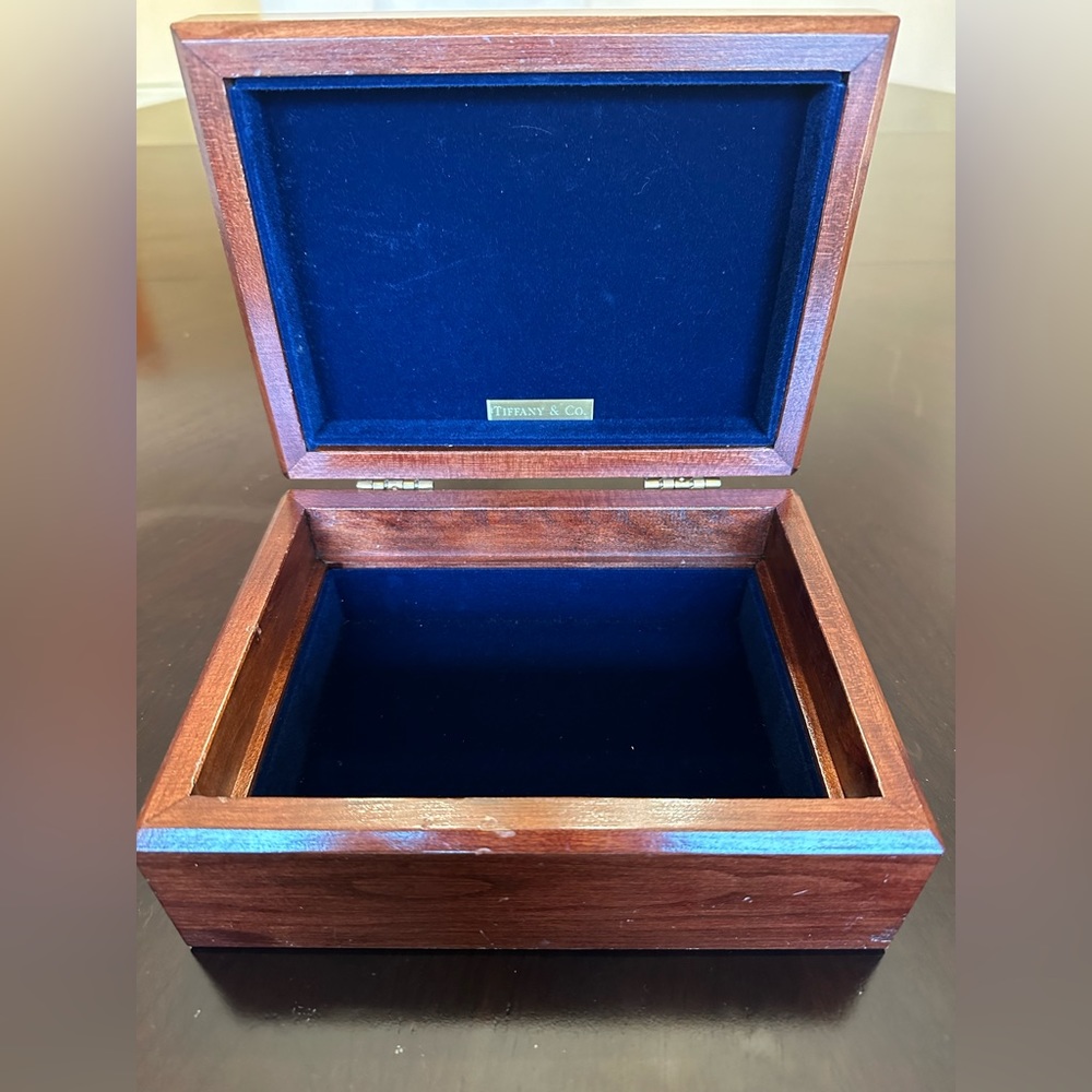Tiffany& Co.Desk Stationary Box ( also can be used as a Jewelry box